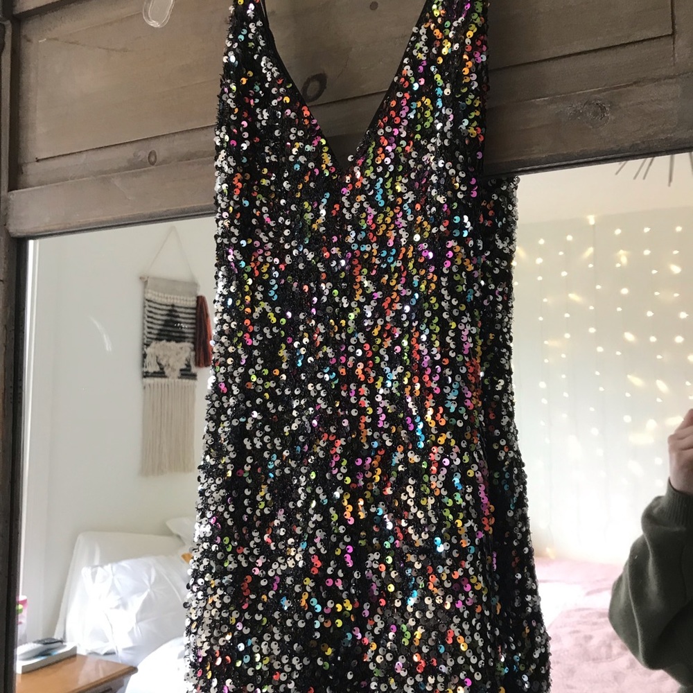 Forever 21 sparkly romper/bodysuit